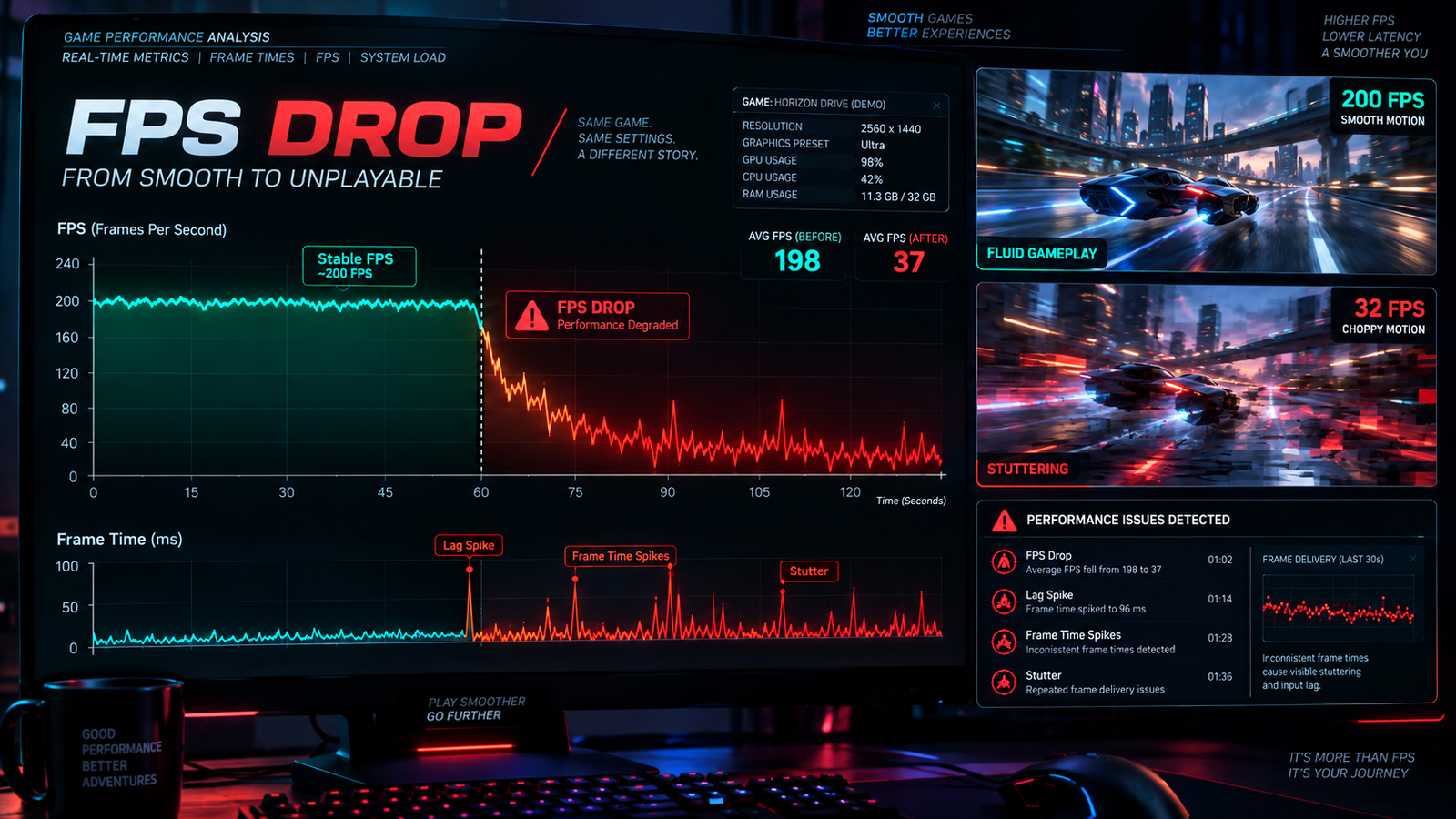 FPS Drop Test